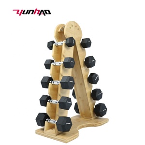 Yuncheng מפעל ישיר כושר לממש-צורת עץ מתלה משקולת 5/<span class=keywords><strong>6</strong></span>/10 זוגות