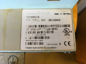 Nuevo controlador de eje de servoaccionamiento 6SN1145-1BB00-0EA16SN1123-1AB00-0CA16SN1123-1AB00-0HA1 para servoaccionamiento de automatización