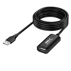 5 m USB uzatma kablosu erkek kadın USB veri kablosu bilgisayar U disk fare klavye genişletilmiş bağlantı sinyal amplifikatörü kablo - Product Image 1