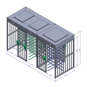 Automatischer RFID-QR-Code Elektronische Sicherheit Zugangs kontrolle Tor Stativ Drehkreuz Eingangs system für Zugangs kontrolle Ticketing - Product Image 6