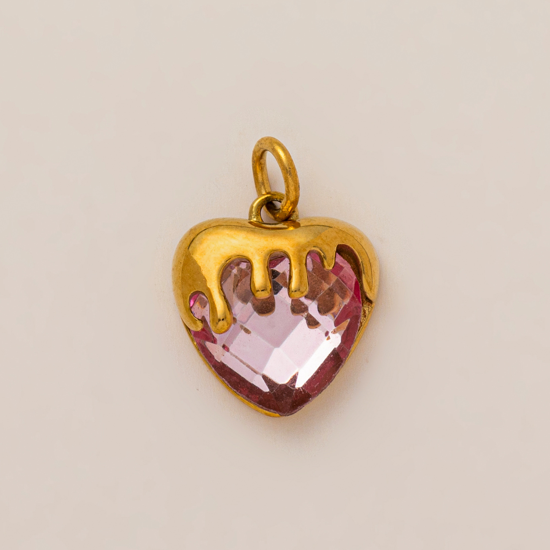 Ciondolo d'amore rosa