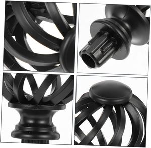 Uniek Vogelkooi Ontwerp Meerdere Maten Beschikbaar Decoratieve Gordijnpaal Eindstukken Staaf Eindkappen Voor Rail Accessoires Home Decor - Product Image 5