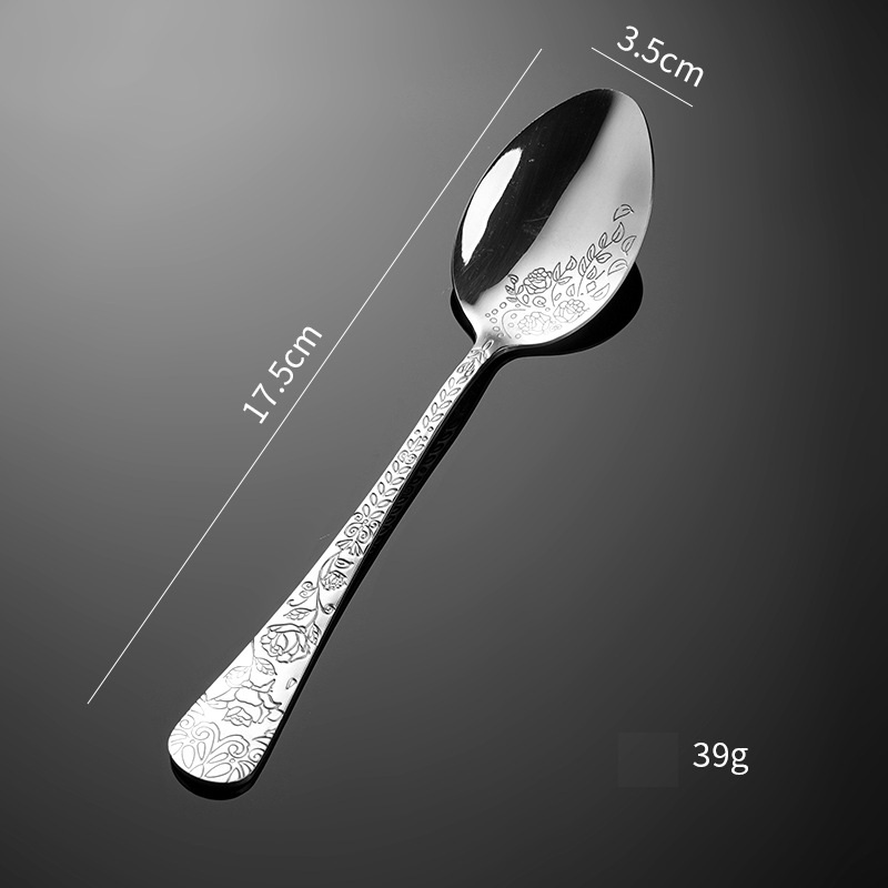 Cuillère à dessert en argent