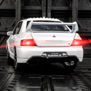 Diecast 1:32 Alloy <strong>Model</strong> LANCER Evolution lX <strong>EVO</strong> 9th Sound and Light Pullback Doors Open Metal Car <strong>Model</strong> Display Collection Toy - Product Image 4