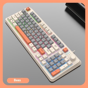 Xuan Silver Fox K82 Gaming Wired <strong>Keyboard</strong> Three-Color Luminous Mechanical Feel Membrane Private Model Desktop <strong>Computer</strong> - Product Image 6