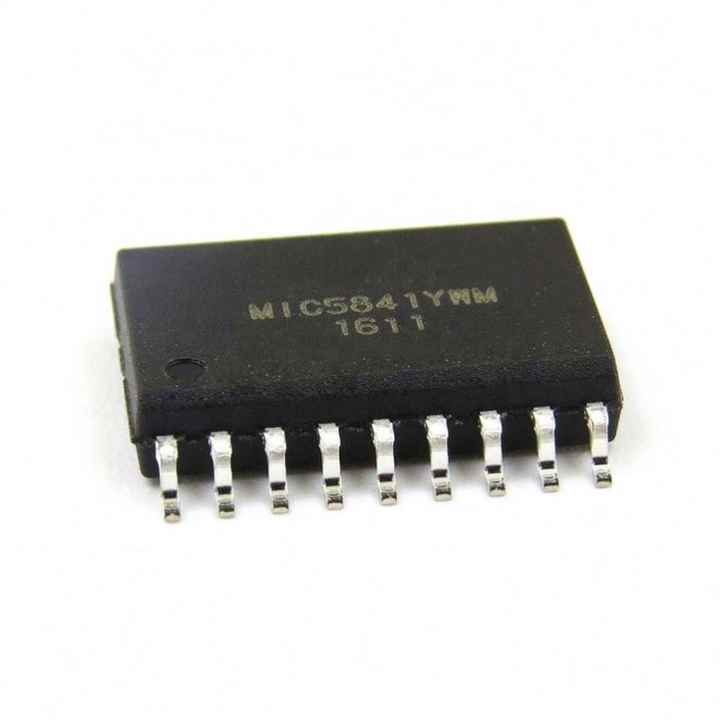 YMC MIC5841YWM MIC5841 5841YWM 5841 New and original SOP18 8 bit serial input latch load driver chip MIC5841YWM