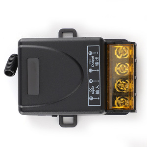 433 MHz telecomando Wireless DC 12 v24v30a 1CH ricevitore relè trasmettitore fisso codice per Garage cancello luce del motore ON/OFF - Product Image 4