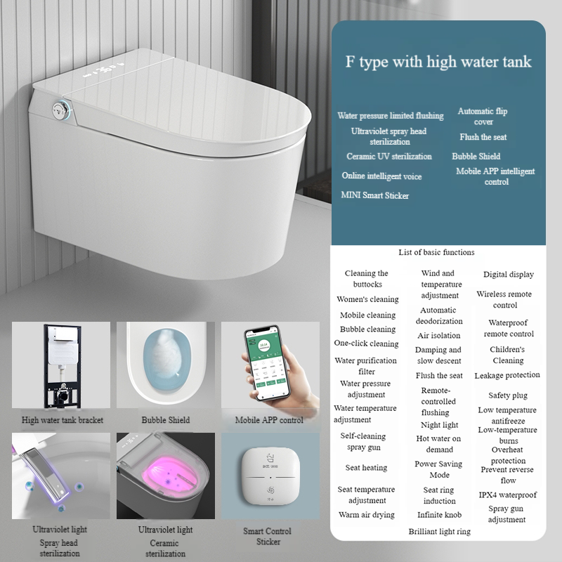Model F - High water tank