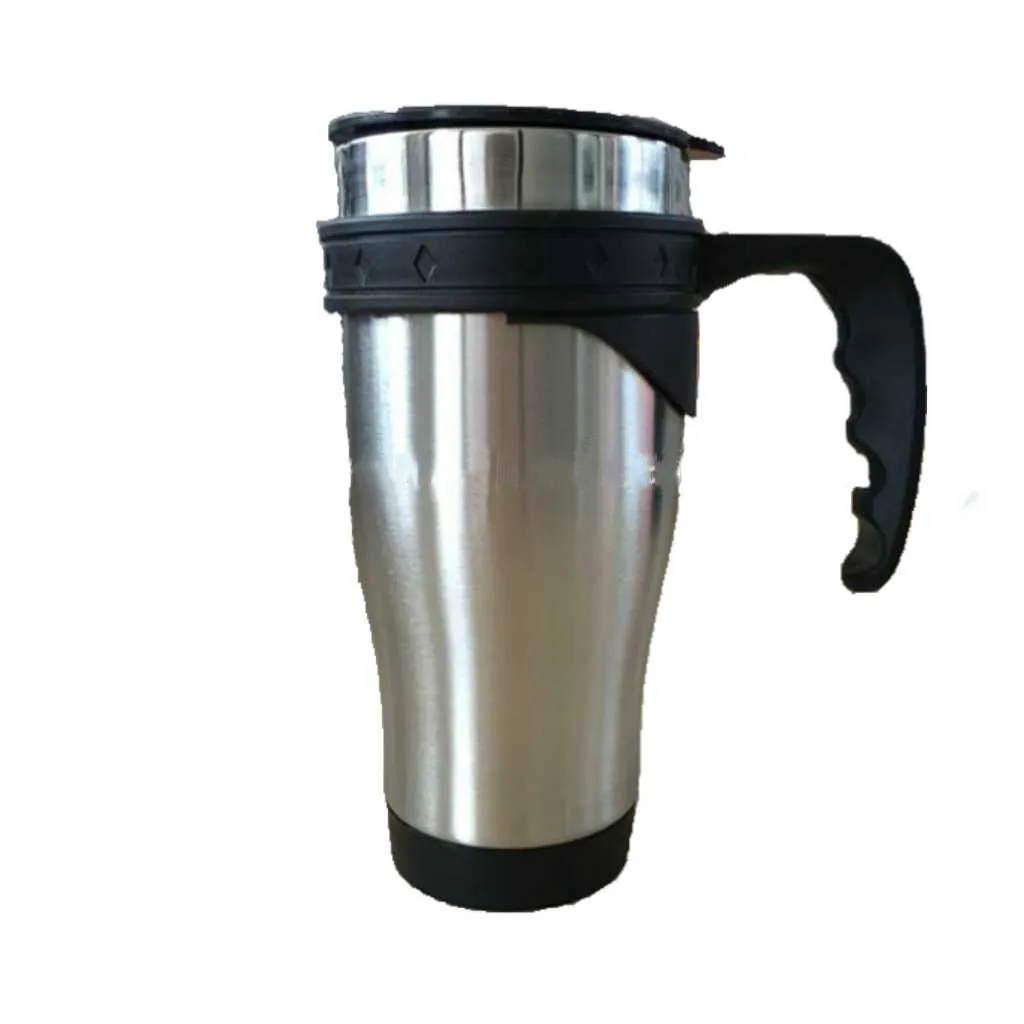 Venta al por mayor, termo de café térmico personalizado, taza de viaje automática, taza de oficina de acero inoxidable