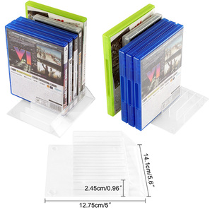 PS5 için PS4 için PS3 için PS2 Xbox için 360 Xbox One serisi X serisi SX BlueRay diskler raf braketi tutucu standı organizatör oyunu - Product Image 4