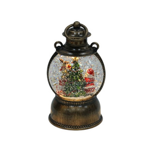 Bola de cristal de Navidad, lámpara de viento musical, regalos para el hogar, decoraciones, agua iluminada, globo de nieve, linternas, círculo para decoraciones navideñas - Product Image 1