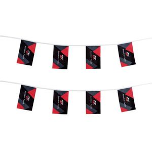 Banderín de tela de poliéster personalizado de la mejor calidad OEM y ODM, banderín triangular, banderín para decoración de celebración - Product Image 2