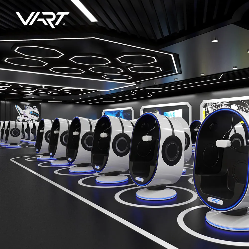 2021 Waiting Hall Self Service VR Solution Single Cabin 9D ความจริงเสมือนจริงทั้งหมดในหนึ่งภาพยนตร์เพื่อความบันเทิง/การศึกษา