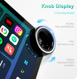 11.8&quot; 2K QLED <strong>Touch</strong> <strong>Screen</strong> Android Navigation Audio Volume Display Knob 4+64G Wireless Carplay WiFi <strong>Bluetooth</strong> GPS for Universal - Product Image 3