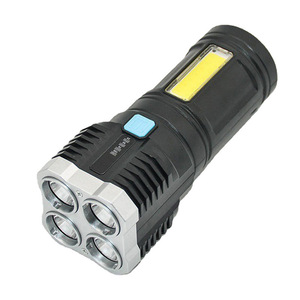 多機能高輝度LEDトーチライトUSB充電式トーチライトランプ - Product Image 1