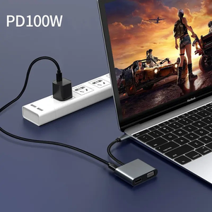 2-in-1 USB 3.0 a VGA cavo adattatore doppio Display supporto HD VGA Sync Output convertitore USB-HDTV per Dual Monitor Setup - Product Image 2