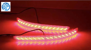 MRD fit עבור Kia Pegas 2017 2018 2019 <span class=keywords><strong>Led</strong></span> אחורי פגוש רפלקטור אור ערפל מנורת נהיגה בלימה אור <span class=keywords><strong>12V</strong></span>