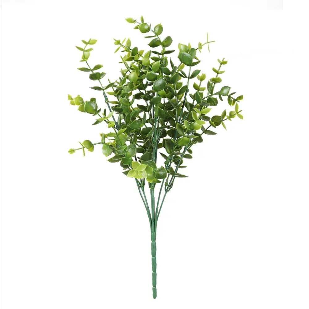 Bunch Of Simulation Iron Leaves Simulation Fan Sunflower Leaves Plastic Leaves Simulation Plants