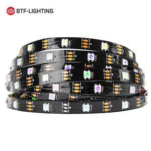 Brandneue Traum farbe RGB adressierbar DC5V 100leds ip20 ip30 ip67 ws2812b ip65 ws2812 LED-Streifen - Product Image 4