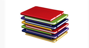Cuaderno A5 personalizado con cubierta de tapa dura de lino diario estampado a la moda con logotipo liso para regalo - Product Image 5