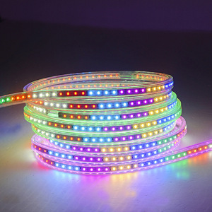 Adresli RGB LED şerit işık WS2811 rüya renk dijital programlanabilir esnek LED piksel bant ışık 24V 10m 600 LEDs - Product Image 5