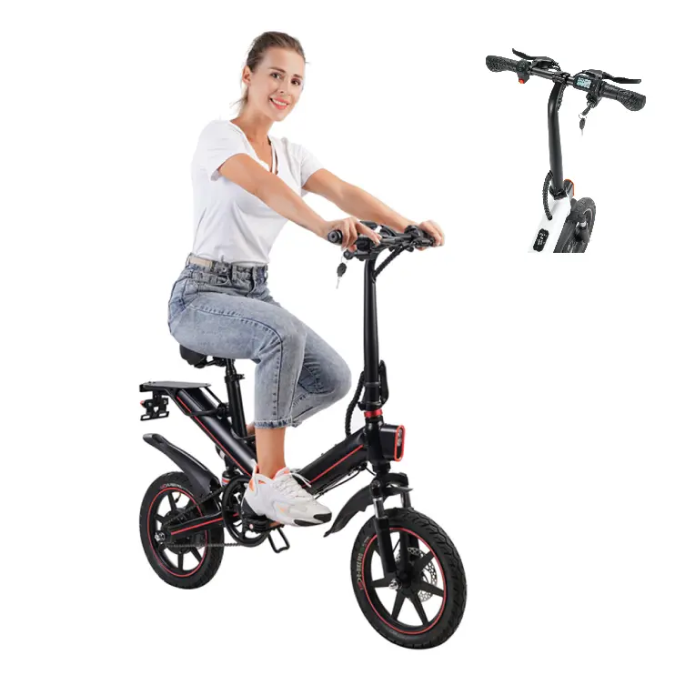 V5 14 inç elektrikli bisiklet satılık ab depo 48V 15AH elektrikli bisiklet geniş tekerlekler ile
