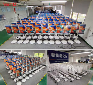 Veto LCD Tuổi thọ pin dài có thể sạc lại 21.5 24 32 inch thông minh Màn hình cảm ứng không dây Android tương tác hiển thị di động TV - Product Image 6