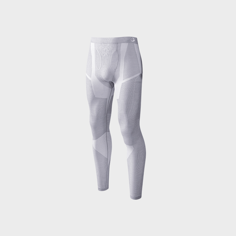 Gray+white pants