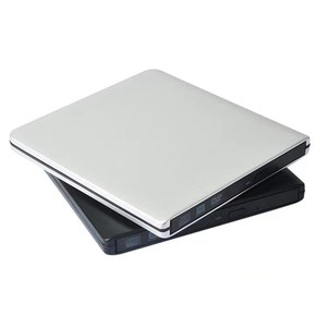 适用于MacBook iMac Mac台式机笔记本电脑的USB 3.0超薄便携式光驱金属外置光盘刻录机/刻录机