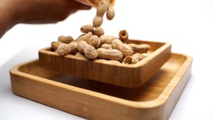 竹开心果小吃碗双菜架，种子坚果上菜盘，带壳储物 - Product Image 3
