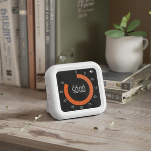Timer visivo digitale ricaricabile silenzioso da 60 minuti per cucina intelligente strumento di apprendimento sportivo per il conto alla rovescia per la scuola di casa Timer intelligente - Product Image 3