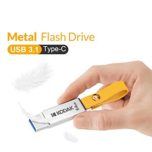 Kodak แฟลชไดรฟ์ USB 3.1 pendrive USB หมุนได้แฟลชไดรฟ์3.0สำหรับ iPhone พร้อม2 in 1 - Product Image 5