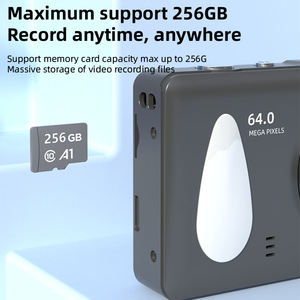 KM4 64MP 18X Zoom 4K otomatik odaklama dijital kamera vkids kamera Selfie kamera ile çocuklar seyahat kullanımı için EIS - Product Image 4