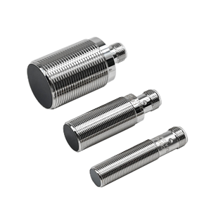 全金属检测电感式接近传感器，带M12 M18 M30尺寸10-30vdc电源电压NPN PNP输出CORON CEJ系列 - Product Image 1