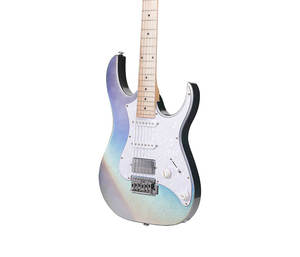 جيتار كهربائي كليفان بألوان قزحية مع عنق من خشب القيقب ومستشعرات S-S-H وتحكم خماسي الاتجاهات - Product Image 3