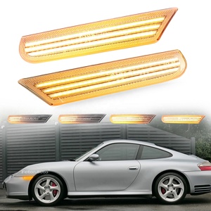 High Quality <strong>LED</strong> Turn Signals Side Marker Lights for Porsche Cayenne <strong>996</strong> 911 Boxster 986 Blinker Sequential Indicator Lamp