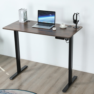 Soporte de pie eléctrico de altura ajustable para ordenador, mesa de PC, dos patas, oficina, Metal, oficina, motor único - Product Image 1