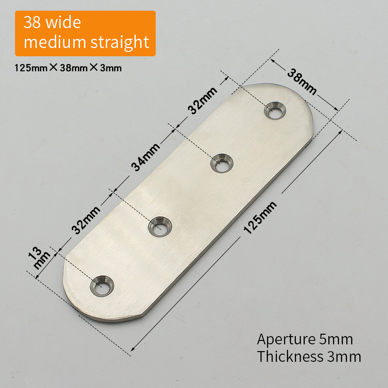 SS medium 125*38*3mm