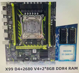 Original X99 Dual Memory Channel Motherboard Paired with +E5 <strong>Processor</strong> and <strong>DDR4</strong> 8GB Memory - Product Image 4