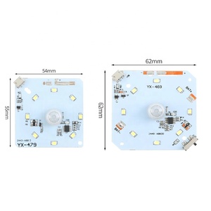 Sensore di movimento PIR corpo umano irinfrarosso luce notturna induzione LED scheda ricarica lampada modulo di controllo 2-3M - Product Image 2