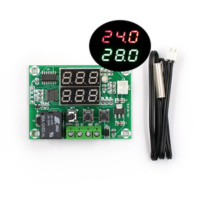XH-W1219 controlador de temperatura <span class=keywords><strong>digital</strong></span> de exibição dupla, com controle de temperatura de alta precisão, interruptor de controle