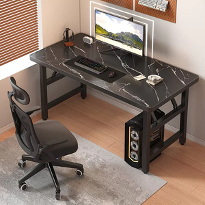Mesa de ordenador plegable duradera para oficina en casa o dormitorio de estudiantes escritorio sencillo con instalación gratuita para juegos de dormitorio - Product Image 1