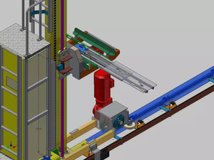 Estanterías de almacenamiento automático, sistema de almacenamiento automático, almacén automatizado, Lanzadera de palés - Product Image 2