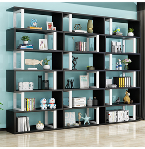 Fabrika toptan Modern çok katmanlı ahşap kitaplık kitaplık kitap depolama raf - Product Image 4