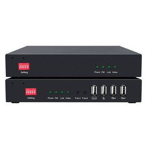 采用KVM USB2.0 RS232的SM光纤上的4K DP扩展器收发器，高达20千米DP到光纤转换器 - Product Image 3