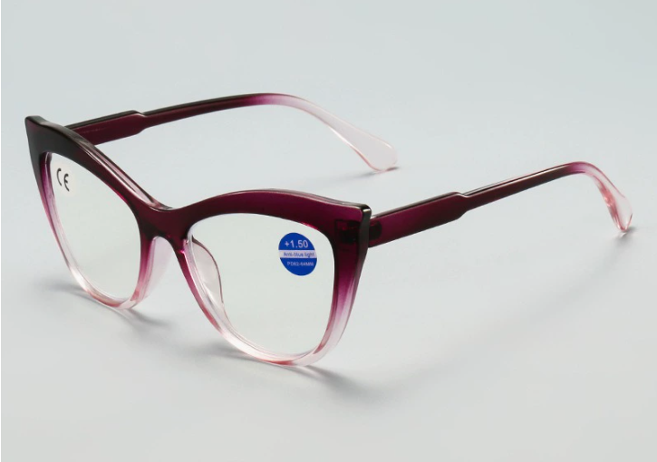 Cadre violet transparent