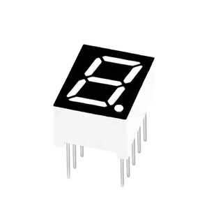 0,39 "Rote einstellige 7-Segment-LED-Anzeige für elektronische Komponenten