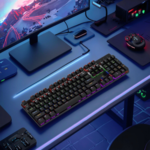 Full Size 104-Key RGB Backlight Wireless <strong>Computer</strong> Gaming <strong>Keyboard</strong> with Anti-Ghosting Mechanism for PC Gamers - Product Image 5
