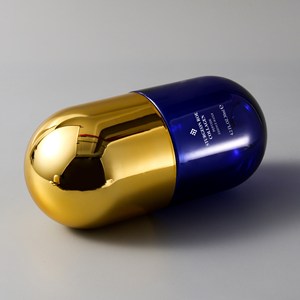 カプセル形状プラスチックカプセル包装ボトルピル175mlペット薬容器瓶キャップ付きタブレット収納 - Product Image 4