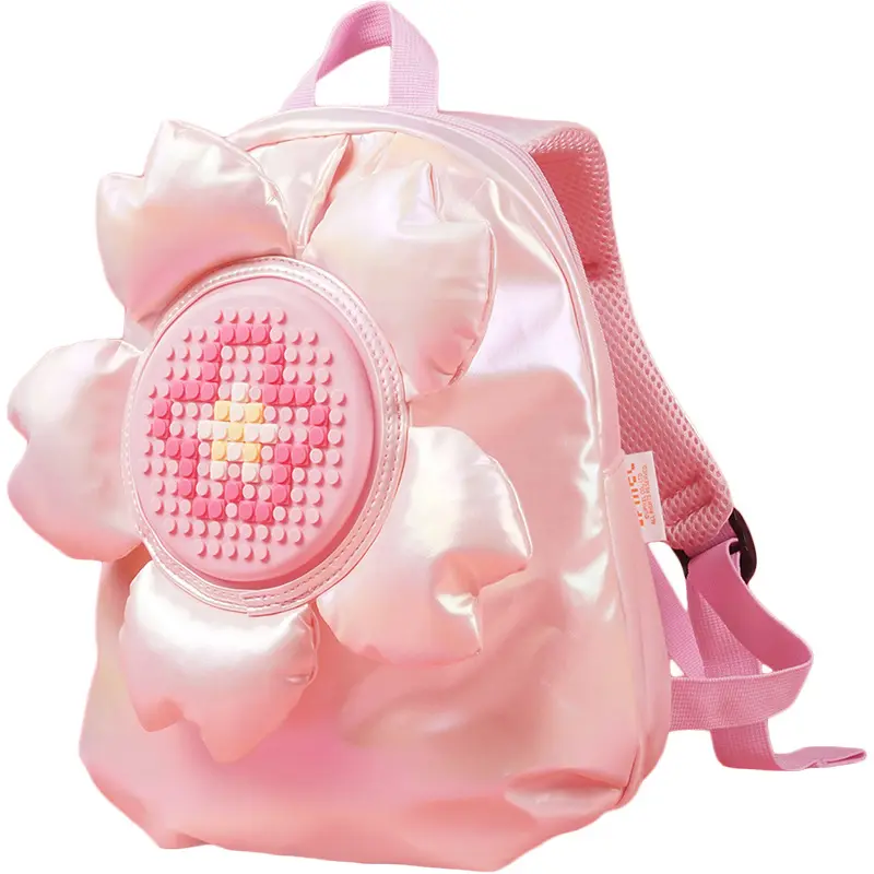 Güzel çocuklar için okul sırt çantası çanta yaratıcı Diy kitap çanta bebek kız toptan çocuklar için okul çantası anaokulu çocuklar
